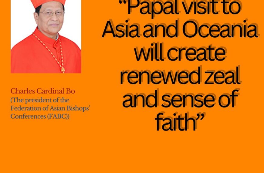 Svrabín koqkámpè Francis ò zaqlè wàng tvrà taqkèní kámnøt tvrà nv̀nggwòn kùngà àngshv́r svng vrangā we íe wanø̀ Cardinal Charles Bo taqkèní dvtú we