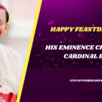 Happy Feastday to His Eminence Charles Cardinal Bo