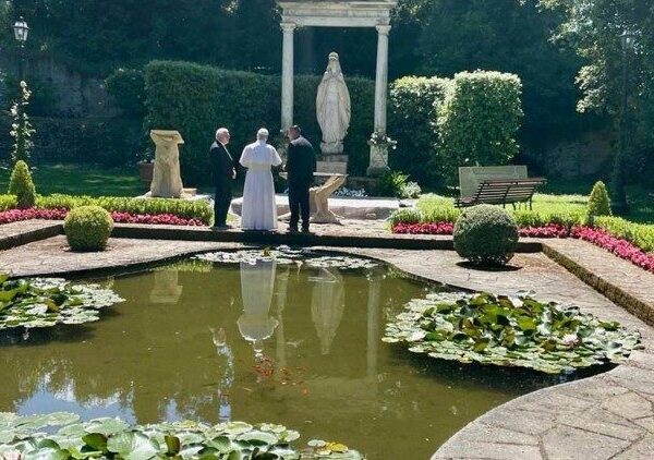 Svrabín Koqkvm Leo XIV nø Castel Gandolfo mvring kèní Borgo Laudato Sì tøngnø Chøm kaq dì taqsórí vriq we “
