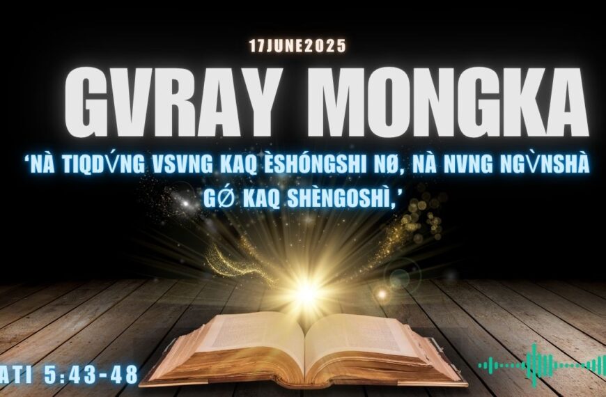 Nà tiqdv́ng vsvng kaq èshóngshi nø, nà nvng ngv̀nshà gǿ kaq shèngoshì.