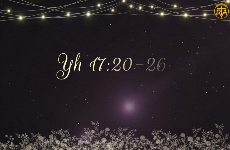 Yh 17:20-26