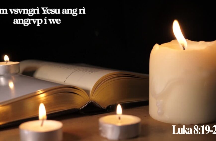 Kv́m vsvngrì Yesu ang rì angrvp í we