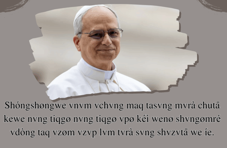 Pope Message