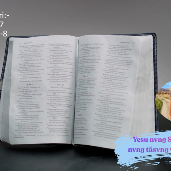 Yesu nvng Samari Svmaré me nvng tāsvng v-toq v-tip shøn we Kà