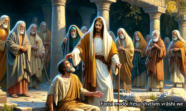 Farisi mvdòí Yesu shvtlv́m vrāshì we