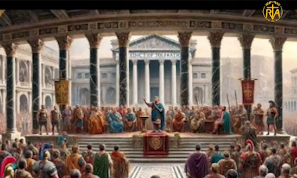 Roman concern at the Growth of the Church